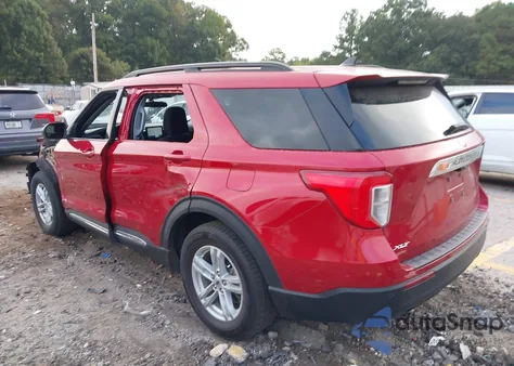 2024 Ford Explorer Xlt из США, поврежденный, VIN 1FMSK7DH3RGA89347